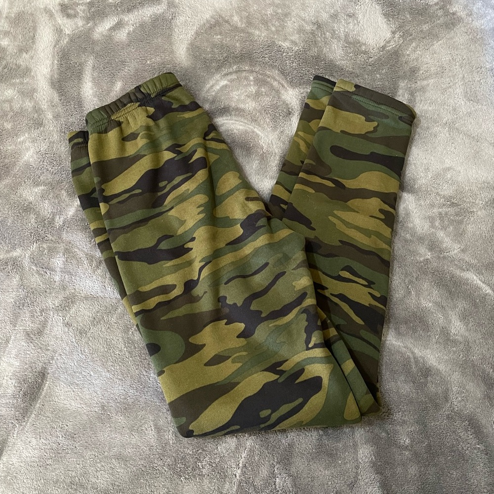 Camo Fleece Sweat Pants